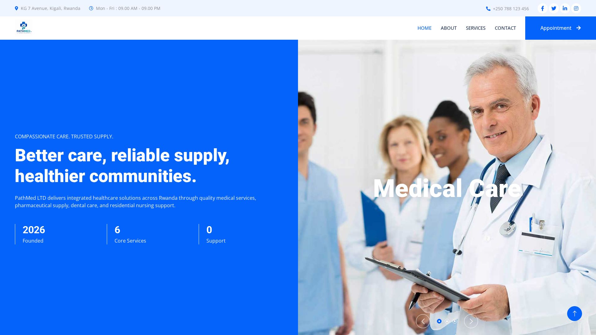 PathMed website screenshot